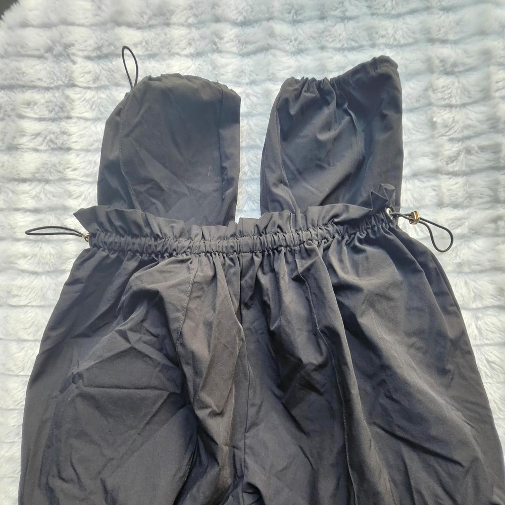 Forever 21 black track suit pant with pockets